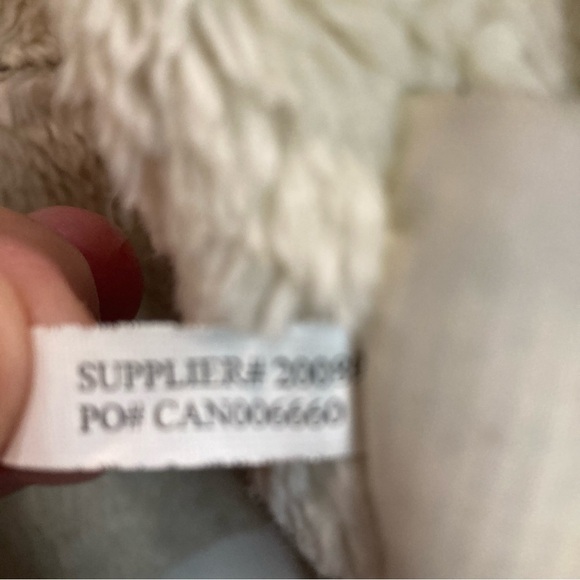 DENIM & SUPPLY Sz M Metallic Sherpa Lined Moto Style  Zipper Snap Closure Jacket - Picture 11 of 13